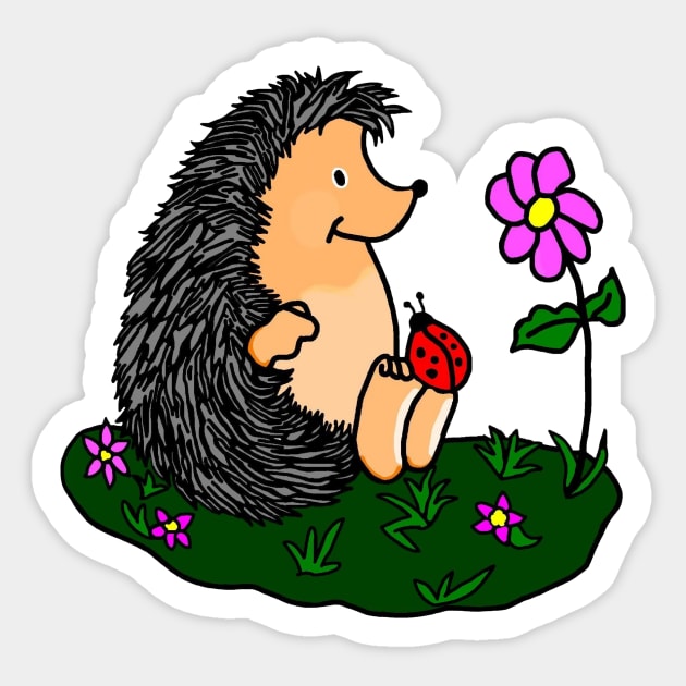 Hedgehog Love Sticker by imphavok